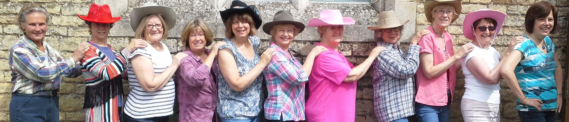 line dancing class - karen holtom grapeviners teacher